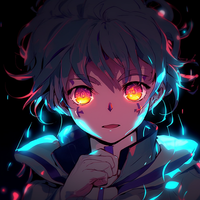 Image For Post | Anime girl character with lustrously glowing braided hair, detailed hair strands. enthralling glowing anime pfp for girls - [Glowing Anime PFP Central](https://hero.page/pfp/glowing-anime-pfp-central)