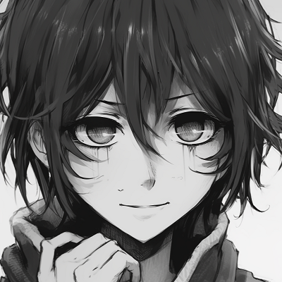 Image For Post | A manga character with strong dark lines, emphasizing the intense and dramatic style. black and white anime pfp manga - [anime pfp manga optimized](https://hero.page/pfp/anime-pfp-manga-optimized)