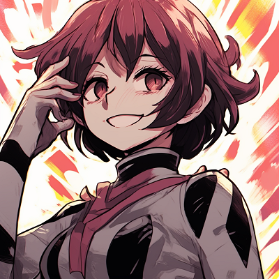 Image For Post | Close-up of Uraraka, focusing on her wide-eyed expression and soft color tones. anime manga pfp for girls - [Anime Manga PFP Trends](https://hero.page/pfp/anime-manga-pfp-trends)