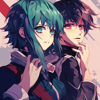 Image For Post | Expressions of Todoroki and Deku, portraying contrasting personality through visuals. assembly of anime matching pfp couple - [Anime Matching Pfp Couple](https://hero.page/pfp/anime-matching-pfp-couple)