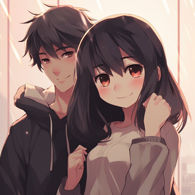 Image For Post | Matching anime couple pfp set in a winter backdrop, highlighting bold colors and detailed winter attire. anime matching pfp couple: a trend - [Anime Matching Pfp Couple](https://hero.page/pfp/anime-matching-pfp-couple)