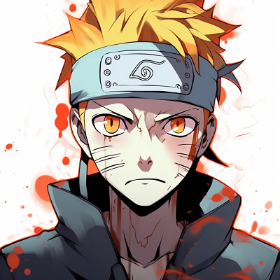 Image For Post | Amusing sketch of Naruto, featuring stylized linework and vibrant orange colors. humorous non-anime pfps - [Funny Anime PFP Gallery](https://hero.page/pfp/funny-anime-pfp-gallery)