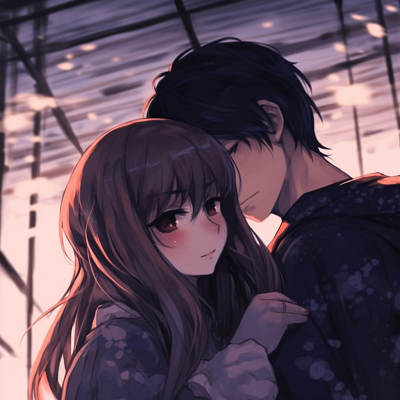 Image For Post | Close-up view of an anime couple, emphasizing on the details of their faces and emotions artistic anime couple pfp - [Anime Couple pfp](https://hero.page/pfp/anime-couple-pfp)