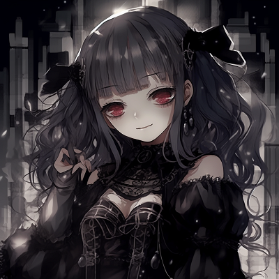 Image For Post | Anime character with Victorian era design, noticeable on attire and accessories. unforgettable gothic anime characters pfp - [Gothic Anime PFP Gallery](https://hero.page/pfp/gothic-anime-pfp-gallery)