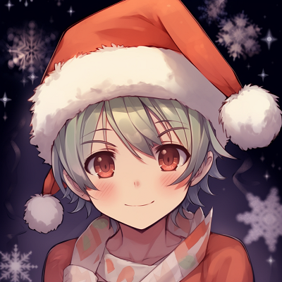 Image For Post | Naruto in a Santa hat, strong lines and playful Christmas detailing. anime character christmas pfp - [christmas anime pfp](https://hero.page/pfp/christmas-anime-pfp)