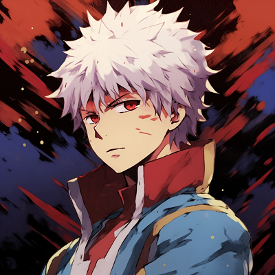 Image For Post | A focused profile of Todoroki exploiting his unique quirk, detailed illustration. unique anime characters pfp - [anime characters pfp Top Rankings](https://hero.page/pfp/anime-characters-pfp-top-rankings)