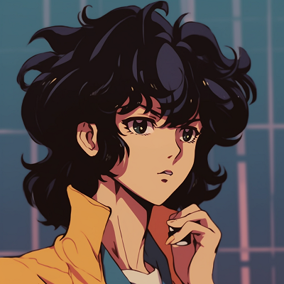 Image For Post | Profile picture of Spike Spiegel, retro art style and soft lines 90s anime characters pfp - [90s anime pfp universe](https://hero.page/pfp/90s-anime-pfp-universe)