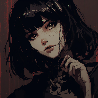 Image For Post | Anime girl enveloped in predominately red and black grunge shades, intense contrast. grunge anime pfp for girls - [Grunge Anime PFP](https://hero.page/pfp/grunge-anime-pfp)