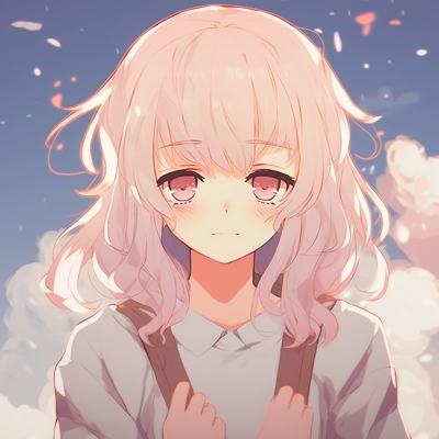 Image For Post | Detailed area of an anime girl in pastel, exhibiting neat linework and soft pastel shades. big collection of aesthetic cute anime pfp pfp for discord. - [Aesthetic Cute Anime PFP Gallery](https://hero.page/pfp/aesthetic-cute-anime-pfp-gallery)