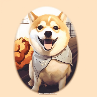 Image For Post | Anime art of the Shiba Inu looking off into the distance, features bright colors and focused light. dog type pfp pfp for discord. - [Funny Animal PFP](https://hero.page/pfp/funny-animal-pfp)