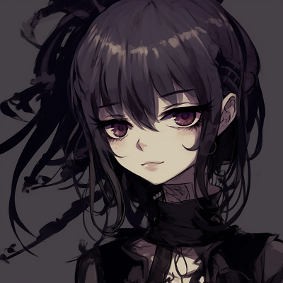 Image For Post | Close-up of a goth anime girl, highlighting the intensity of the eyes and detailed facial expressions. pfp concepts: goth anime pfp for discord. - [Goth Anime Girl PFP](https://hero.page/pfp/goth-anime-girl-pfp)