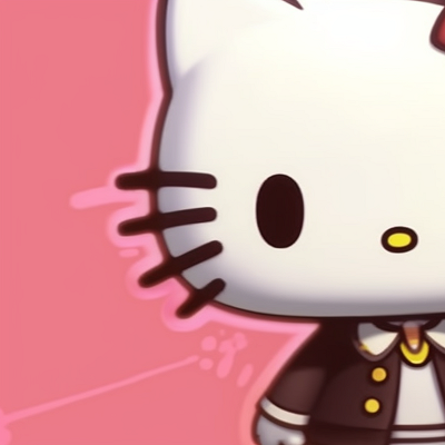 Image For Post Playful Companions - matching hello kitty pfp for partners left side