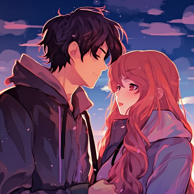 Image For Post | Anime couple in action, detailed costumes and intense expressions. adventurous couple anime matching pfp pfp for discord. - [Couple Anime Matching PFP Inspiration](https://hero.page/pfp/couple-anime-matching-pfp-inspiration)