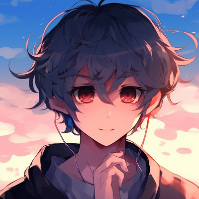 Image For Post | Anime boy with shiny blue hair, showcasing unique hairstyle and calming color palette. cute anime guy pfp choices pfp for discord. - [anime pfp guy](https://hero.page/pfp/anime-pfp-guy)