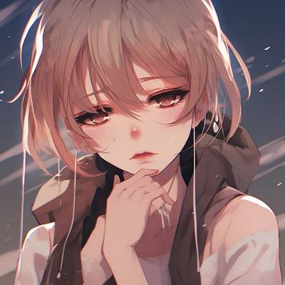 Image For Post | Image displays a distraught anime girl, accentuated by a soft color palette and delicate linework. anime pfp with tears pfp for discord. - [Crying Anime PFP](https://hero.page/pfp/crying-anime-pfp)