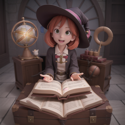 Image For Post Anime, airplane, musician, joy, spell book, witch's cauldron, HD, 4K, AI Generated Art