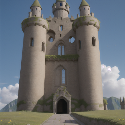 Image For Post Anime, medieval castle, failure, spaceship, invisibility cloak, holodeck, HD, 4K, AI Generated Art
