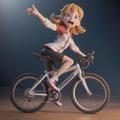 Image For Post Anime, success, spaceship, bicycle, dancing, crying, HD, 4K, AI Generated Art