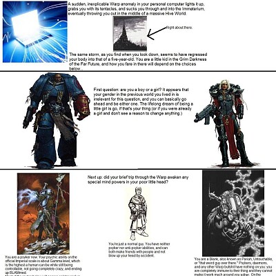 Image For Post Warhammer 40k simple CYOA from /tg/