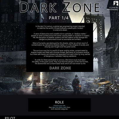 Image For Post Dark Zone CYOA by Ravenking