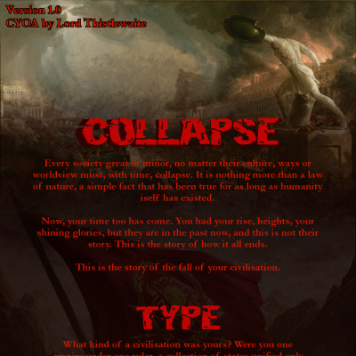 Image For Post Collapse CYOA by Lord Thistlewaite
