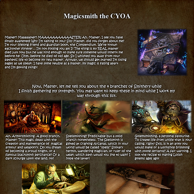 Image For Post Magicsmith the CYOA from /tg/