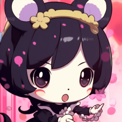 Image For Post Adorable Allies - my melody and kuromi for mutual matching pfp left side