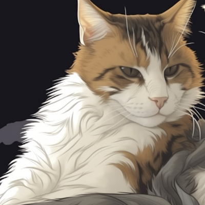 Image For Post | Anime-style cats under the moon, refined detailing of the fur and cool tone palette. matching pfp cat styles pfp for discord. - [matching pfp cat, aesthetic matching pfp ideas](https://hero.page/pfp/matching-pfp-cat-aesthetic-matching-pfp-ideas)