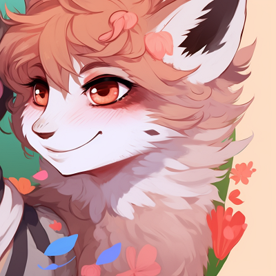 Image For Post | Anthropomorphic characters framed within a floral heart, pastel tones and detailed flora. furry matching pfp examples pfp for discord. - [furry matching pfp, aesthetic matching pfp ideas](https://hero.page/pfp/furry-matching-pfp-aesthetic-matching-pfp-ideas)