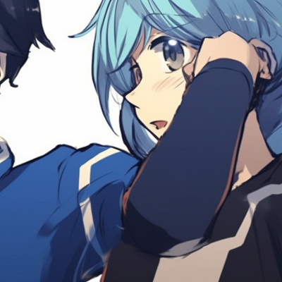 Image For Post | Two characters confronting each other on the football ground, detailed background and vivid hues. blue lock matching pfp - manga themes pfp for discord. - [blue lock matching pfp, aesthetic matching pfp ideas](https://hero.page/pfp/blue-lock-matching-pfp-aesthetic-matching-pfp-ideas)