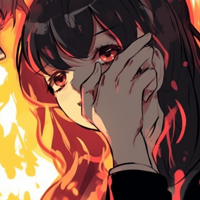 Image For Post | Two characters engulfed in flames, vivid colors and high contrast. chainsaw man coordinated pfp pfp for discord. - [chainsaw man matching pfp, aesthetic matching pfp ideas](https://hero.page/pfp/chainsaw-man-matching-pfp-aesthetic-matching-pfp-ideas)