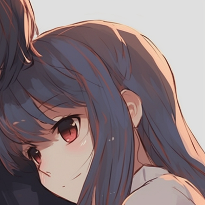 Image For Post | Two characters in school uniforms sharing a quiet moment, crisp linework and gentle colors. adorable matching pfp couples pfp for discord. - [matching pfp couples, aesthetic matching pfp ideas](https://hero.page/pfp/matching-pfp-couples-aesthetic-matching-pfp-ideas)