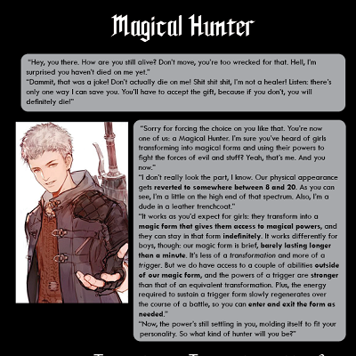 Image For Post Magical Hunter CYOA