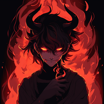 Image For Post | Silhouette of a fire-colored demon, with sharp lines and vibrant orange hues. anime demon pfp aesthetics pfp for discord. - [Anime Demon PFP Collection](https://hero.page/pfp/anime-demon-pfp-collection)