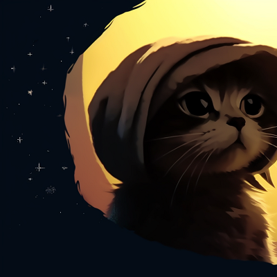 Image For Post | Close-up of two characters, large green eyes, intricate whisker details. animated matching cat pfp pfp for discord. - [matching cat pfp, aesthetic matching pfp ideas](https://hero.page/pfp/matching-cat-pfp-aesthetic-matching-pfp-ideas)