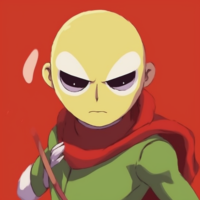 Image For Post | Saitama ready to fight, dynamic pose and bright coloration. cool pfp for school pfp for discord. - [PFP for School Profiles](https://hero.page/pfp/pfp-for-school-profiles)