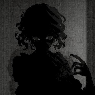 Image For Post | Cryptic anime character in a monochrome setting, characterized by minimalistic styling. monochromatic dark aesthetic pfp pfp for discord. - [Dark Aesthetic PFP Collection](https://hero.page/pfp/dark-aesthetic-pfp-collection)