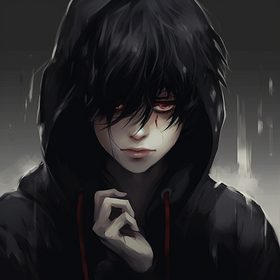 Image For Post | Anime boy character with a noir aesthetic, highlighting only essential features. anime boy pfp aesthetic in black pfp for discord. - [Anime Boy PFP Aesthetic Selection](https://hero.page/pfp/anime-boy-pfp-aesthetic-selection)