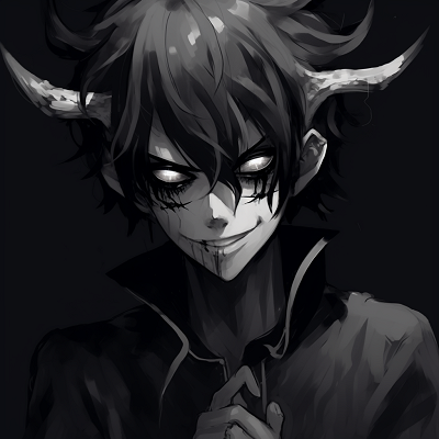 Image For Post | A demon hidden in the shadows, heavy shading and intense expressions demonic anime pfp concepts pfp for discord. - [demonic anime pfp](https://hero.page/pfp/demonic-anime-pfp)