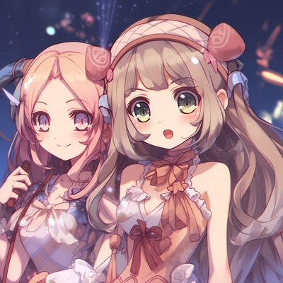 Image For Post | Group image of magical anime girls, with a focus on costume details, magical items, and softer tones. girl anime trio pfp pfp for discord. - [Anime Trio PFP](https://hero.page/pfp/anime-trio-pfp)