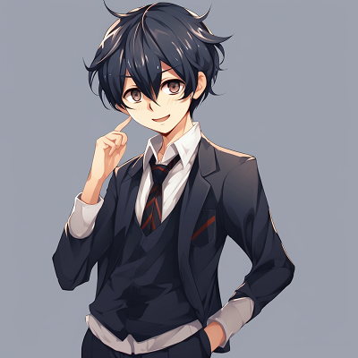 Image For Post | Anime boy with an emotive facial expression, bright colors with attention to facial details. cute anime guy pfp choices pfp for discord. - [anime pfp guy](https://hero.page/pfp/anime-pfp-guy)