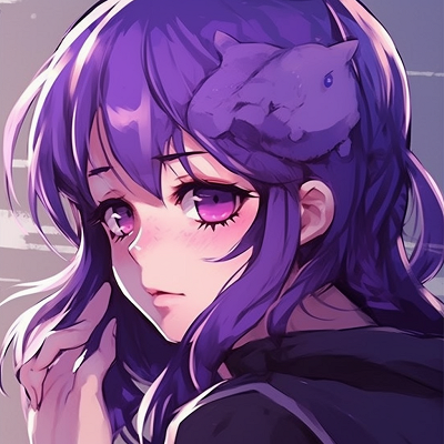 Image For Post | A shoujo anime style profile picture, featuring a soft purple color palette and detailed floral accents. charming purple anime pfp pfp for discord. - [Purple Pfp Anime Collection](https://hero.page/pfp/purple-pfp-anime-collection)