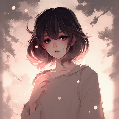 Image For Post | Portrait of an anime girl with sakura blossoms, highlighting gentle hues and intricate hair details. lovely girls in aesthetic anime pfp pfp for discord. - [Aesthetic Anime Pfp Focus](https://hero.page/pfp/aesthetic-anime-pfp-focus)