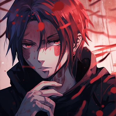Image For Post | Itachi in his distinct Akatsuki robe, attention to texture and visible character insignia cool pfp anime characters pfp for discord. - [cool pfp anime gallery](https://hero.page/pfp/cool-pfp-anime-gallery)