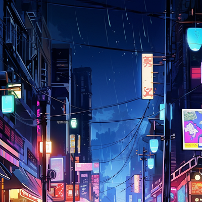 Image For Post Neon Urban Nights Cityscape - Wallpaper