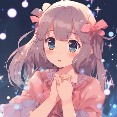 Image For Post | Anime girl in a magical girl outfit, noticeable for its bright colors and twinkling effects. cute anime girl pfp classics anime pfp - [Cute Anime Girl pfp Central](https://hero.page/pfp/cute-anime-girl-pfp-central)