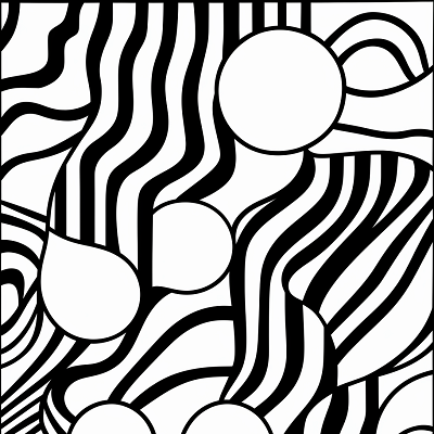 Image For Post Simplicity in Abstract Forms - Printable Coloring Page