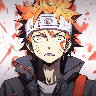 Image For Post | Naruto winking in a cheeky manner, highlighting the character's expressive nature, with simplistic shapes and lines. humorous non-anime pfps - [Funny Anime PFP Gallery](https://hero.page/pfp/funny-anime-pfp-gallery)