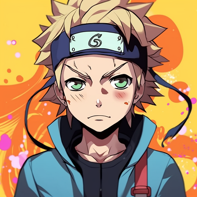 Image For Post | Illustration of Uzumaki Naruto pulling a goofy face, bold lines and lively colors. boys with funny anime pfps - [Funny Anime PFP Gallery](https://hero.page/pfp/funny-anime-pfp-gallery)