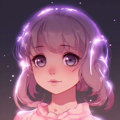 Image For Post | A profile of a maiden bathed in moonlight, focused on radiant colors and luminous details. absolutely cute glowing anime pfp collection - [Glowing Anime PFP Central](https://hero.page/pfp/glowing-anime-pfp-central)